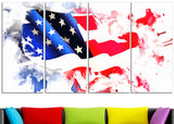 Colors of America Map ArtPT2826