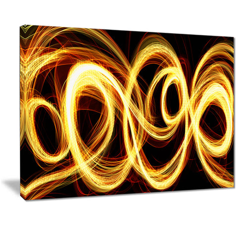 Gold Shock Abstract canvas Art PT3016