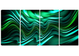 Emerald Energy Green Abstract canvas  PT3020