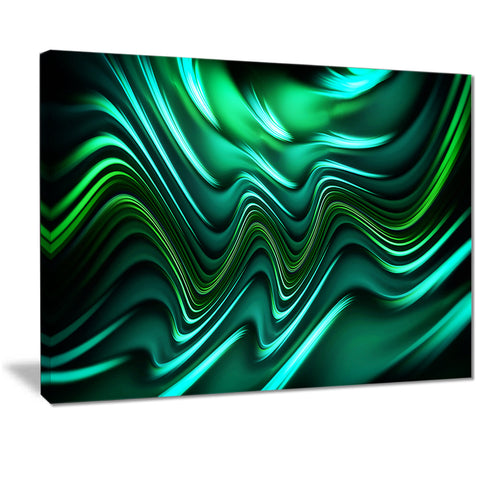 Emerald Energy Green Abstract canvas  PT3020