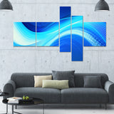 Blue Hues Abstract Art on canvas  PT3028