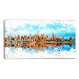 City in America Cityscape - Large Canvas Art PT3311