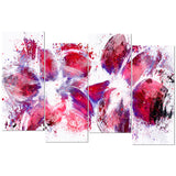 Abstract Tulips - Floral Canvas Artwork