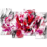 Red Rose Art - Floral Canvas Artwork
