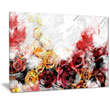 Mixed Roses - Floral Canvas Artwork