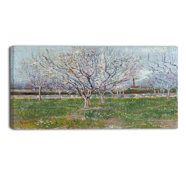 MasterPiece Painting - Van Gogh Orchard in Blossom (Plum Trees)