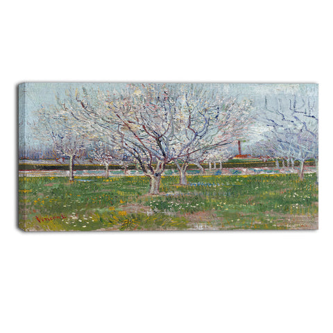 MasterPiece Painting - Van Gogh Orchard in Blossom (Plum Trees)