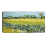 MasterPiece Painting - Van Gogh Field of Flowers near Arles