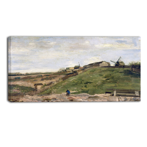 MasterPiece Painting - Van Gogh The Hill of Montmartre with Quarry