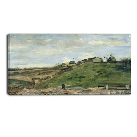 MasterPiece Painting - Van Gogh The Hill of Montmartre with Stone Quarry