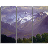 MasterPiece Painting - Albert Bierstadt In the High Mountains