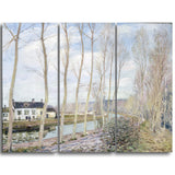 MasterPiece Painting - Alfred Sisley The Loing's Canal