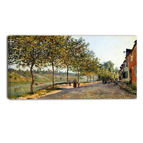 MasterPiece Painting - Alfred Sisley June Morning in Saint
