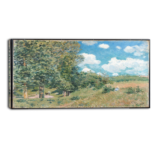 MasterPiece Painting - Alfred Sisley The Road from Versailles to Saint