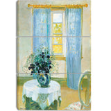 MasterPiece Painting - Anna Ancher Interior with clematis