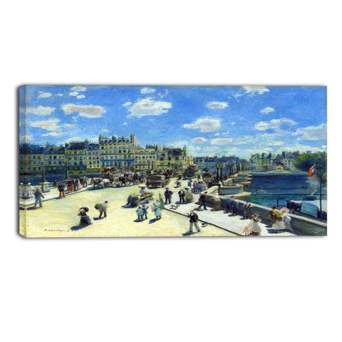 MasterPiece Painting - Auguste Renoir Pont Neuf Paris