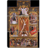 MasterPiece Painting - Bernat Martorell Altarpiece of Saint Vincent