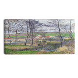 MasterPiece Painting - Camille Pissarro The banks of the Viosne at Osny