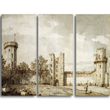 MasterPiece Painting - Canaletto Warwick Castle The East Front from the Courtyard