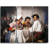 MasterPiece Painting - Carl Bloch In a Roman Osteria