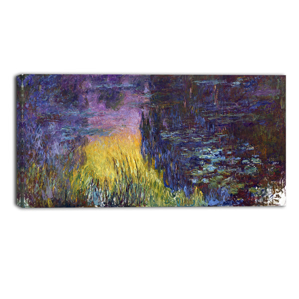 MasterPiece Painting - Claude Monet The Water Lilies Setting Sun