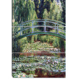 MasterPiece Painting - Claude Monet The Japanese Footbridge
