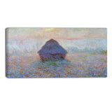 MasterPiece Painting - Claude Monet Grainstack Sun in the Mist