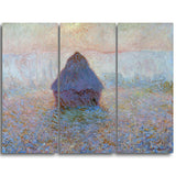 MasterPiece Painting - Claude Monet Grainstack Sun in the Mist