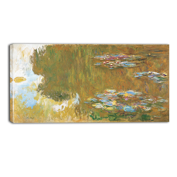 MasterPiece Painting - Claude Monet The Water Lily Pond c 1917