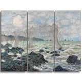 MasterPiece Painting - Claude Monet Fishing nets at Pourville