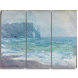 MasterPiece Painting - Claude Monet Regnvaer Etreatat