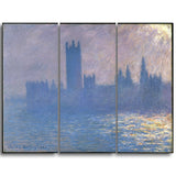 MasterPiece Painting - Claude Monet Houses of Parliament Sunlight Effect