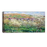 MasterPiece Painting - Claude Monet Flowering Plus Trees