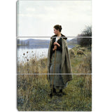 MasterPiece Painting - Daniel Ridgway Knight The Shepherdess of Rolleboise