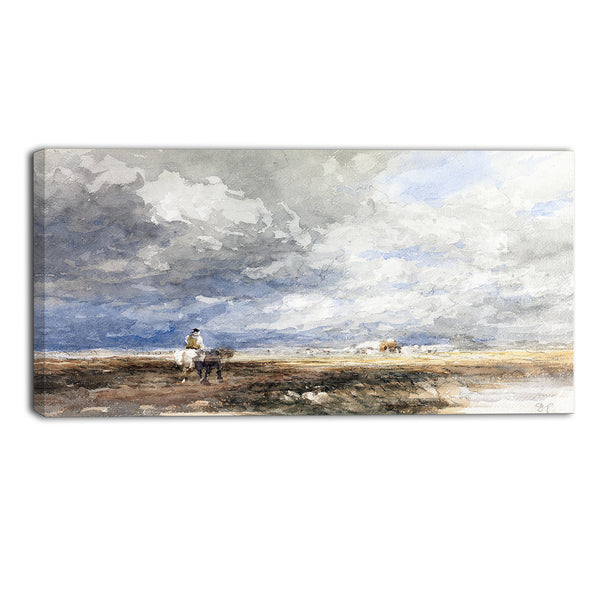 MasterPiece Painting - David Cox Going to the Hayfield