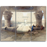 MasterPiece Painting - David Roberts From under the Portico of the Temple