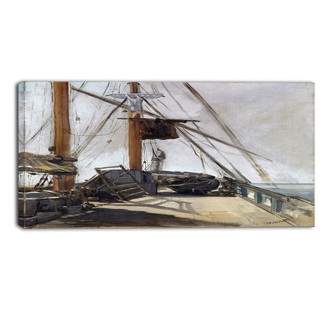 MasterPiece Painting - Edouard Manet The Ship's Deck