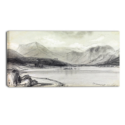 MasterPiece Painting - Edward Lear Crummock Water