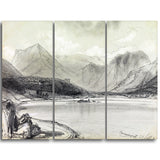 MasterPiece Painting - Edward Lear Crummock Water