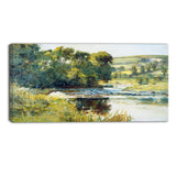 MasterPiece Painting - Edward Mitchell Bannister Streamside