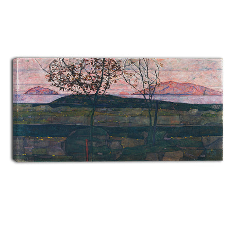 MasterPiece Painting - Egon Schiele Setting Sun