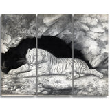 MasterPiece Painting - Elizabeth Pringle A Tiger Lying in the Entrance of a Cave