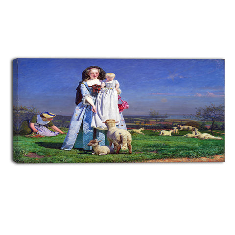 MasterPiece Painting - Ford Madox Brown Pretty Baa