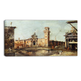 MasterPiece Painting - Francesco Guardi The Entrance to the Arsenal in Venice