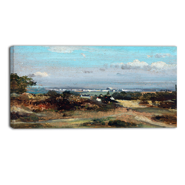 MasterPiece Painting - Frederick W Watts A View in Suffolk