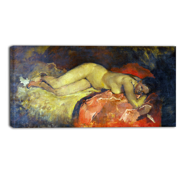 MasterPiece Painting - George Hendrik Reclining Nude