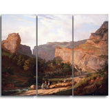 MasterPiece Painting - George Vincent A View of Cheddar Gorge