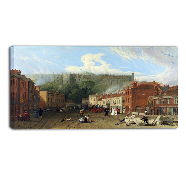 MasterPiece Painting - George Vincent A View of Thames Street, Windsor