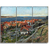 MasterPiece Painting - Gerhard Munthe View of Nevlunghavn