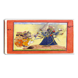 MasterPiece Painting - Goddess Bhadrakali Worshipped by the Gods